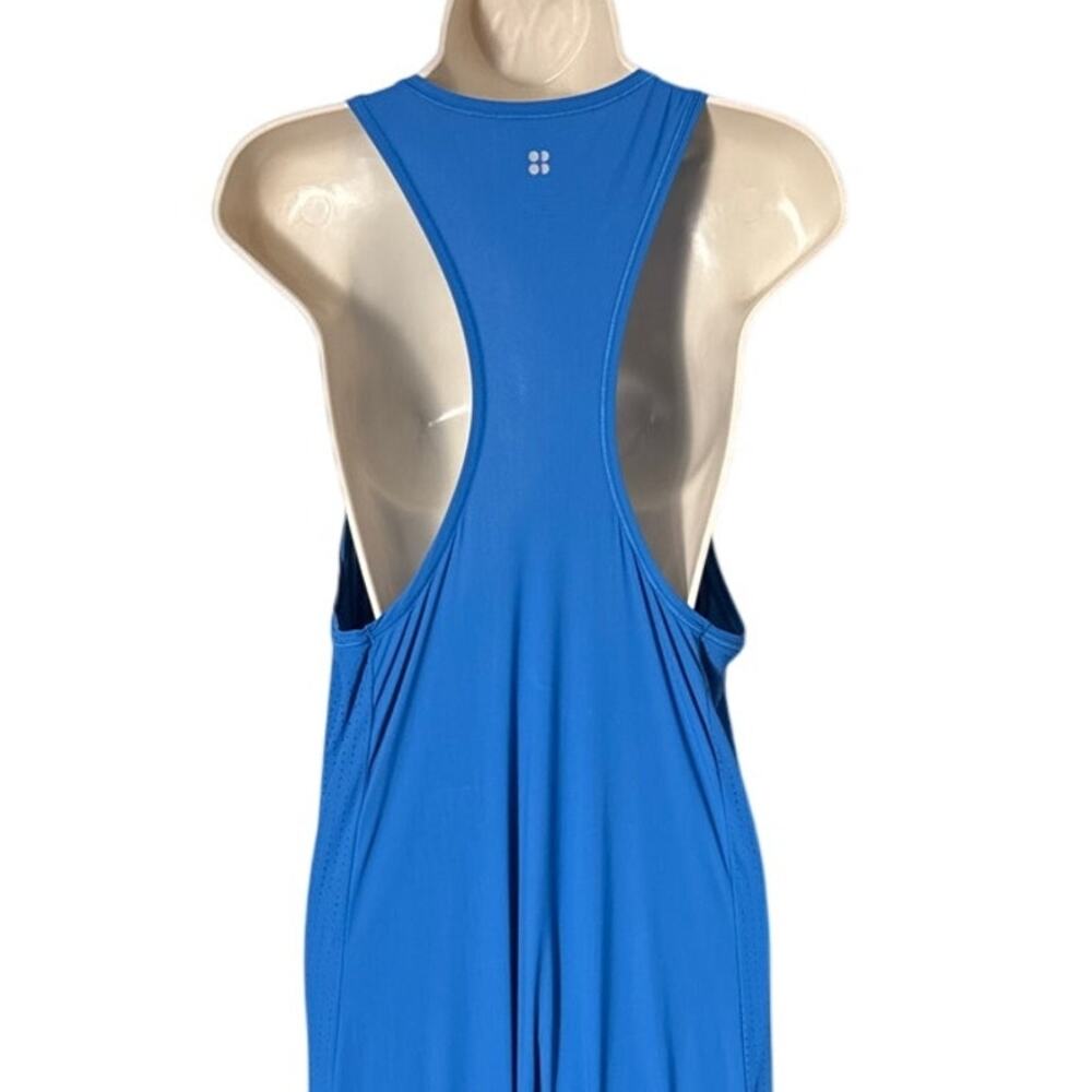 Sweaty Betty Explorer Racerback Midi Dress Blue Athleisure Size‎ L - Picture 11 of 12